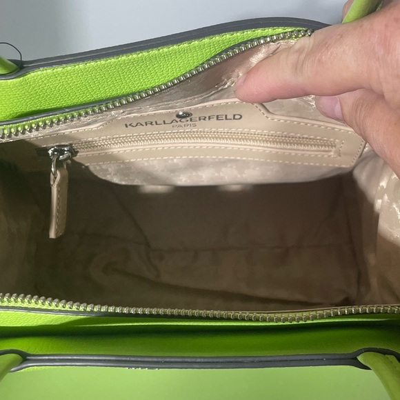 NWT Karl Lagerfeld 💚Tote Bag - Picture 9 of 13